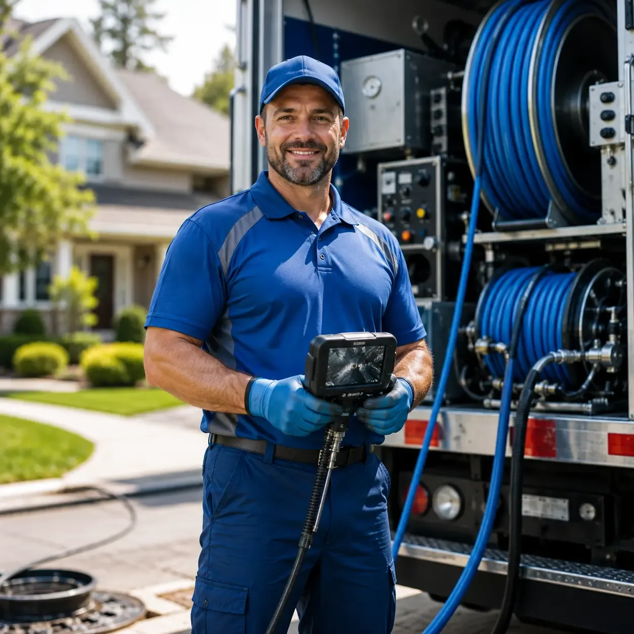 Local outdoor drain cleaning specialists in Hicksville, NY